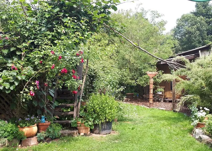 Apartamento Aeltestes Haus In Quentel - 2 Mit Dachterrasse Lichtenau